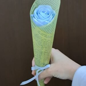 وردة ساتان مفردة