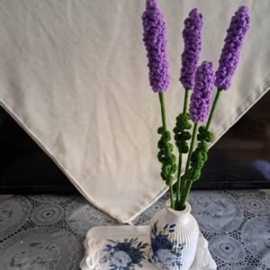 طقم لافندر ومزهرية